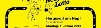 Flyer Neujahrs-Lotto 1. Januar 2018