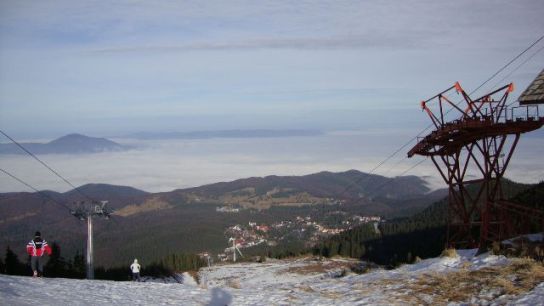 "Bergrennen" im Skigebiet